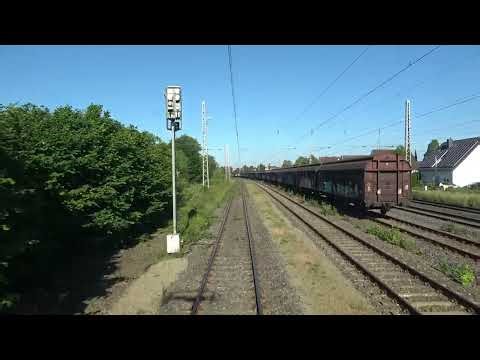 Cab ride train; Bünde (via Gbf) (20240609)