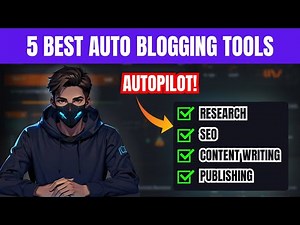 5 Best Auto Blogging AI Tools in 2025 (Perfect for Marketers & Affiliate Pros!)