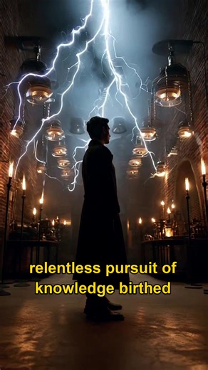 2.7K views · 135 reactions | His laboratory became a canvas of light and motion. | Nikola Tesla Insights | Facebook