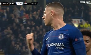 Ross Barkley goal video for Chelsea vs Malmo
