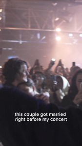 This couple got married right before my show and then rushed to the concert to have their first dance to my song. Moments like these are so special! What I’m trying to say is… come have your first dance at one of my shows on my “Love & Loss” fall tour! | Forest Blakk