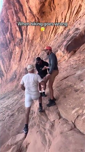 Tough spot climbing 🧗 #climbing #cliffhanger #hiking