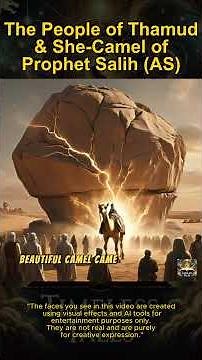The Tragic Story of the People of Thamud & The She-Camel of Prophet Salih (AS) #islamicstories
