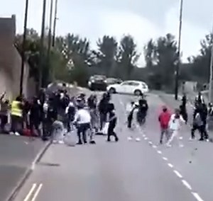 Sheffield street fight: Over 20 people injured with 25 arrested