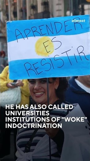 Argentinians Held Protests Against The Far-Right President Cutting Funding To Public Universities