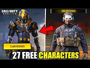 *NEW* How To Get 27 FREE Character Skins In Cod Mobile Season 9!