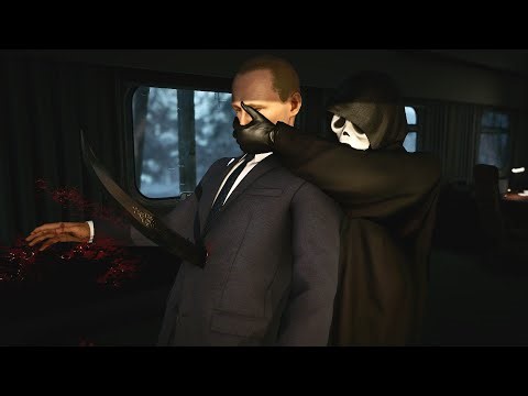Hitman 3 Carpathian Mountains Ghostface Stab and Slash Kill Everyone Ghost Mode