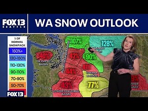 Seattle weather: Scattered showers, ski report, low temps | FOX 13 Seattle
