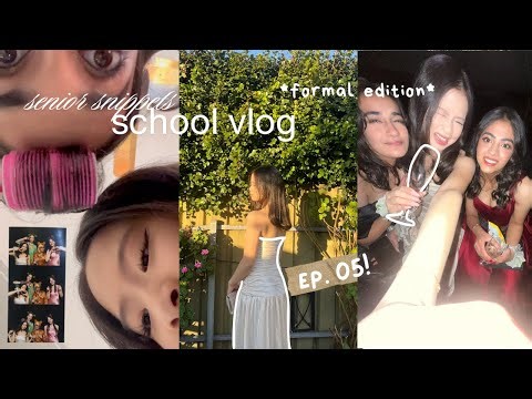 FORMAL VLOG💛australian school prom, limo, friends
