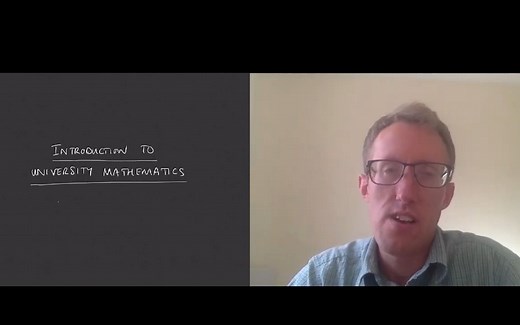 大学数学导论 - 牛津大学数学一年级新生讲座