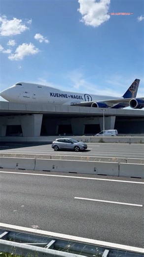 BOEING 747 KUEHNE + NAGEL MIAMI TO AMSTERDAM LANDED SCHIPHOL AIRPORT N862GT #automobile #aviation