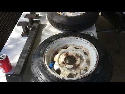 Homemade Boat Trailer Build