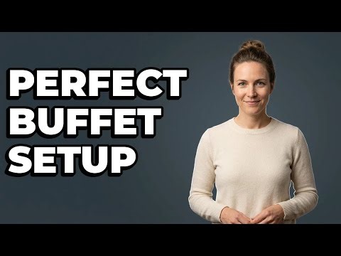 What Is The Right Order For Buffet Plates And Napkins?