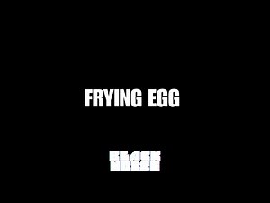 (AUDIO ONLY) Frying Egg - Sound Effects - Restaurant Sounds - Egg Frying