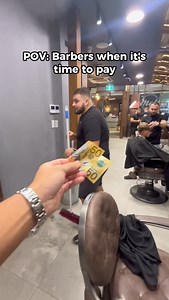 When the barber has to pay 🤣💈 #beardedbarber #barber #skit #explore #explorepage #viral | The Bearded Barber
