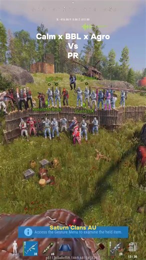 Easy Raid: Calm Clan Defeats PR in Saturn Clans AU