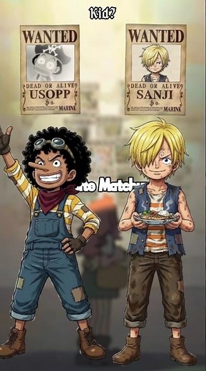 Sanji vs Usopp Evolution 🔥 Kid to Legendary Phases + Bounties #sanji #usopp #onepiece