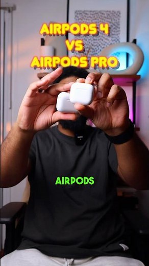 The AirPods 4 are better than the AirPods Pro 👀 #airpods4