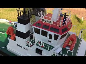 Graupner Tito Neri Radio Controlled Tug Boat