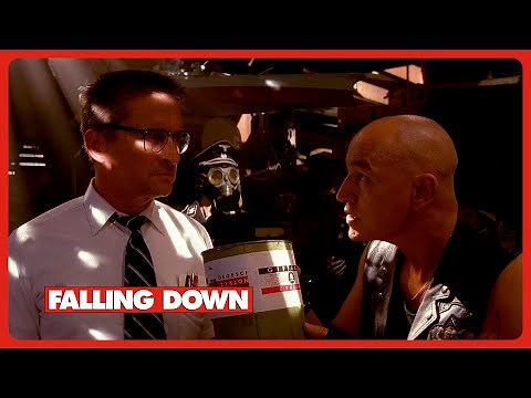 Falling Down (1993) | The Military store scene | 4K