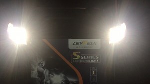 Watch 9007/HB5 LED Headlight Bulbs Conversion Kit leppein S Series Dual Hi/Lo Beam 24xCREE Chips 6500K... on Amazon Live