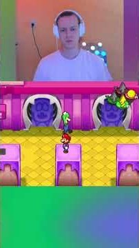 Buttons, blocks, platforms, to open a door. - Mario & Luigi: Partners in Time