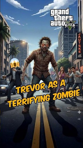 “Trevor Bana Zombie in GTA V 😱 | Full Chaos & Comedy #gta #birdtrend #shiny
