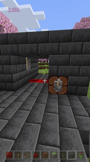 2x2 Piston Door Tutorial for Minecraft Bedrock