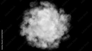 4k Cloud fog dust particles smoke background,explosion whirlpool vortex cyclone gas space backdrop,exhaust pollution.