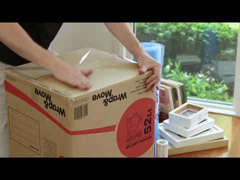 Wrap & Move - How To Tape a Heavy Duty Moving Carton