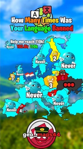 🇺🇦#geography #europe #map #maps #mapper #mapping #ukraine #language #countryballs #polandcountryball