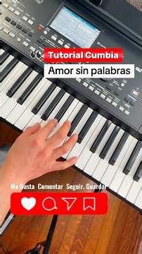 Modo Tutorial - Amor Sin Palabras#elcoyotemusic#moviditas#teclados #Bailar
