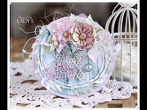 Round Card For Mum - Cardmaking Tutorial