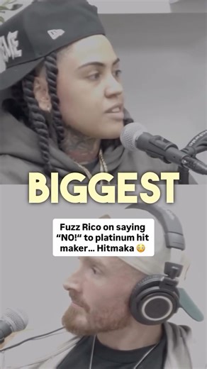 The Robbie Maxx Podcast on Instagram: "One of the things I admire most about @fuzzrico is that she stays so unbelievably true to who she is. Even in a moment like this where so many artists, producers, writers would jump at the opportunity… Fuzz just didn’t feel it and wasn’t scared to say “no!” Some may call her crazy for that (and listen… she acknowledged that maybe it was a missed opportunity) but there’s something about that that’s real af and I love it… More from NJ artist, songwriter, crea