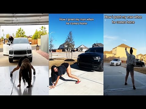 How I greet my man when he comes home 🥰