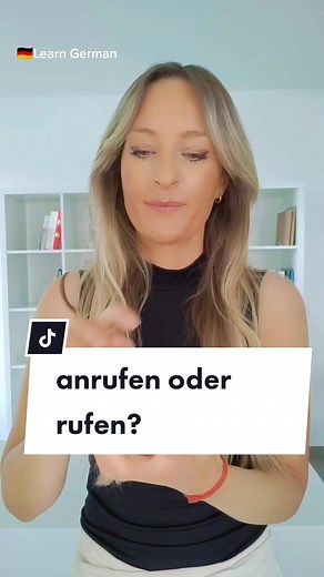 German Language Differences: 'Call' in German vs. English