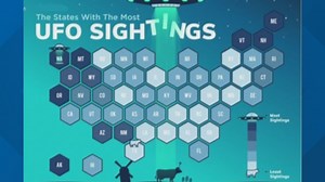 Maine is a good place to see a UFO