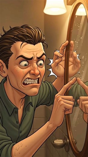 The Fingernail Trick To Detect Spying Mirrors😮