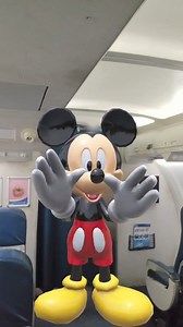 Mickey Mouse visted One Wing Airlines and decided he was the hostess with the mouse-stess! #daysoutwithkidssussex #kidsactivitiesuk #birthdayideasuk #familydayout #darkmasterescaperooms #escaperoomlife #mickeymouse | DarkMaster Escape Rooms