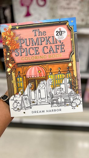 Target Junkie on Instagram: "It’s practically pumpkin spice season right?! 🤪 I’ve been looking for this coloring book in-stores for weeks now and I finally found it! There’s also a few others you might need available for preorder! Check my stories and LTK for 🔗 #targethome #targetstyle #targetrun #shopwithme #targetmom #targetaddict #targetfinds #falldecor #target #targetshopping #stationerylover #fallseason #pumpkinspicelatte #pumpkinseason #pumpkinspiceeverything #pumpkinspice #colorinspirat