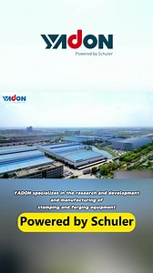 4K views · 19 reactions | Yadon specializes in the research and development and manufacturing of stamping and forging equipment. #pressmachines #manufacturing #metalforming #stamping #sheetmetalprocessing #Yadon #SCHULERGroup #reliability #precision #efficiency #innovation #customersatisfaction | Yadon | Facebook