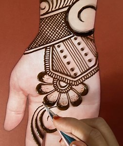 318K views · 8.7K reactions | Easy Front Hand Arabic Mehndi Design 2021 | Stylish Mehndi for Wedding step by step henna art tutorial | Mehndi Planet | Facebook