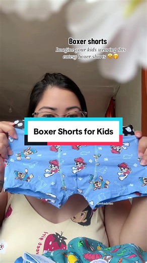 POV | Imagine your kids wearing this cutesy boxer. 🤩 #boxer #boxerbrief #boxershorts #boxerforkids #boxershortsforkids