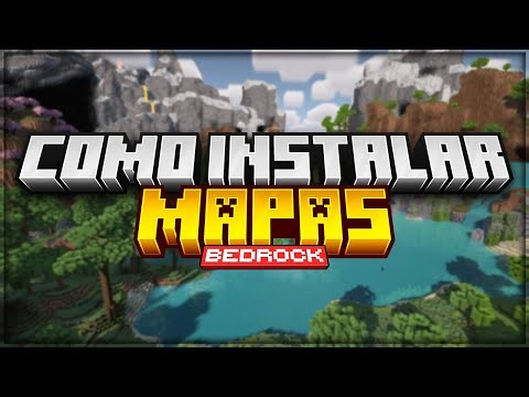 COMO BAIXAR MAPAS NO MINECRAFT BEDROCK COM FACILIDADE (ATUALIZADO 2025)