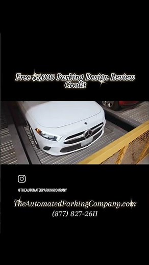 Let Valet Robots Park & Retrieve Your Cars With #automatedparking From The Automated Parking Company