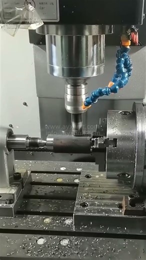 🔧 4-Axis Vertical Machine Center: Multi-Side Machining + High-Speed Milling! ⚡