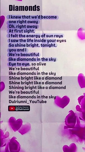 🌼 Diamonds | Rihanna