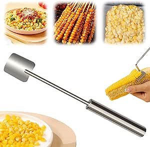 2024 Upgraded Corn Peeler, Corn Cob Stripper Cutter Remover - Holders for Women, Home Kitchen Dining Enthusiasts Gadget (1PCS)