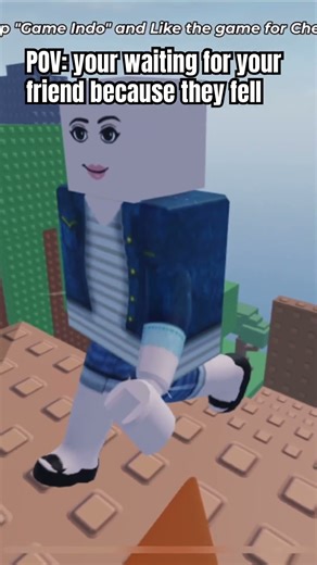 My slow friend😻 #funny #roblox #viral #goviral #obby #shorts