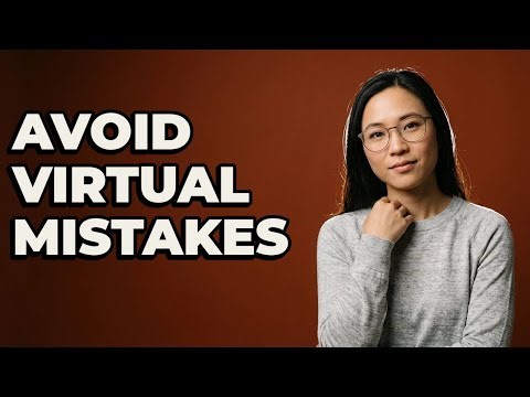 What Body Language Mistakes Should I Avoid Virtually?